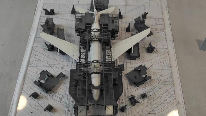 maquette A380 poste 40